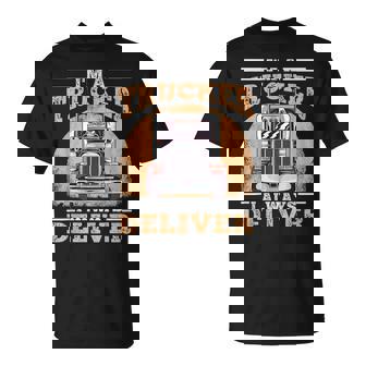 Soy Un Camionero Siempre Entrego Diseño Para Camioneros Camiseta unisex - Regaloses