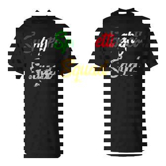 Spaghetti Squad Italian Team Pasta Noodle Crew Cooking Group T-Shirt - Monsterry