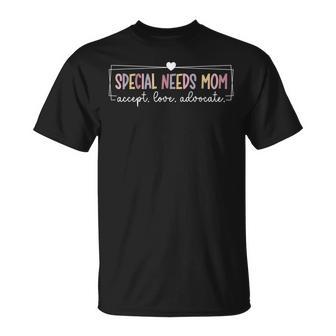 Special Needs Mama Special Needs Mom Best Special Need Mom T-Shirt - Thegiftio UK