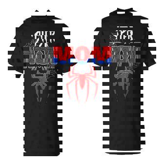 Spider Mom Mother's Day Matching Family Birthday T-Shirt - Thegiftio