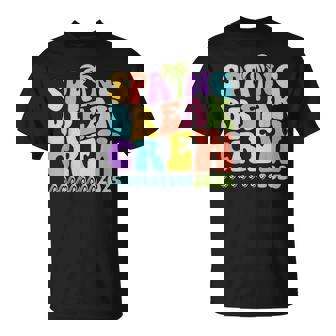 Spring Break Crew 2025 Matching Family Group Vacation Trip T-Shirt - Monsterry