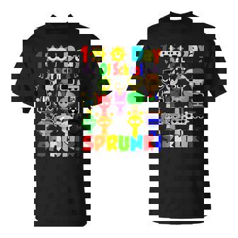 Sprunki 100 Day Of School Fun Celebration T-Shirt - Thegiftio UK