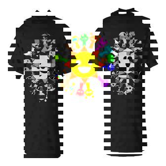 All Sprunki Around Mr Sun For Boys And Girls Birthday Wenda T-Shirt | Mazezy