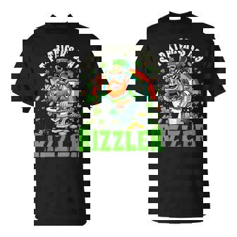 St Patricks Day Rizzler Skibidi St Patricks Day Kids T-Shirt - Monsterry