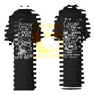 Stepping Into My March Birthday With Gods Grace And Mercy T-Shirt - Monsterry