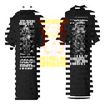 Stop Sexism Or I Will Get Involved Cringe Skeleton Camiseta unisex - Regaloses