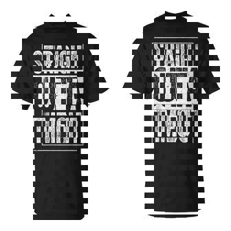 Straight Outta Timeout Kids Boy Girl Toddler Shirt T-Shirt T-Shirt - Monsterry
