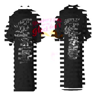Strawberry Jams But My Don't Raccoon T-Shirt | Mazezy