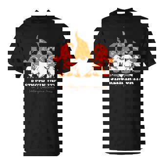 Strength In Unity Teen Dating Violence Awareness Gnome Premium T-Shirt - Monsterry