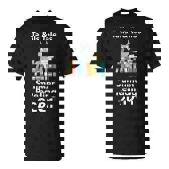 Summer Reading 2021 Tails And Tails Librarian Prize T-Shirt - Monsterry