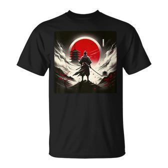 Sung Jinwoo Holding A Sword Solo Leveling Japanese Theme T-Shirt - Geschenkecke