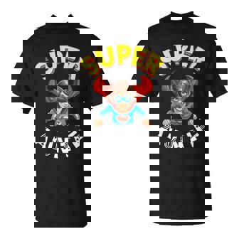 Super Auntie Hero Cape Flying Cartoon Niece Nephew T-Shirt | Mazezy