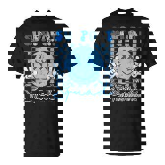 Support Squad Child Abuse Prevention Awareness Smile Face T-Shirt - Thegiftio UK