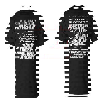 Sure You Can Date My Daughter Gun Shovel Grave T-Shirt - Monsterry