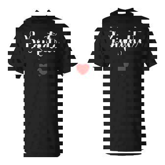 Surnom Fille Amour Copine Mignonne Biquette T-Shirt - Cadeauxyz