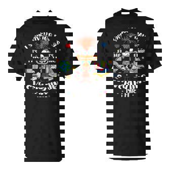 I Survived 100 Days Of School It's Fine Everything Is Fine T-Shirt | Mazezy