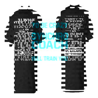 Swim Coach Synchro Professional Instructor Swimming Lesson T-Shirt - Monsterry