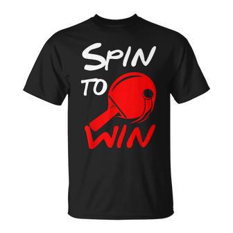 Table Tennis Table Tennis Player Ping Pong Table Tennis T-Shirt - Geschenkecke
