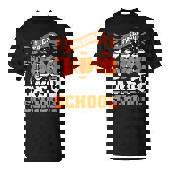 I Tackled 100 Days Of School Football Boys 100Th Day Style T-Shirt | Mazezy