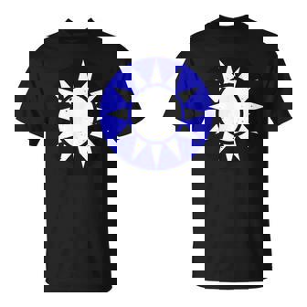 Taiwan Flag Emblem Roundel Taiwanese Taipei Matching Family T-Shirt - Monsterry