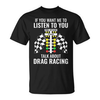 Talk About Dragracing Dragracing T-Shirt - Geschenkecke