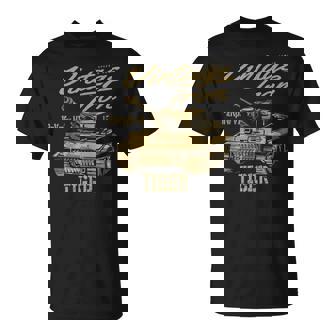 Tank Tiger Ww2 Pzkpfwi Historia Del Ejército Alemania Camiseta unisex - Regaloses