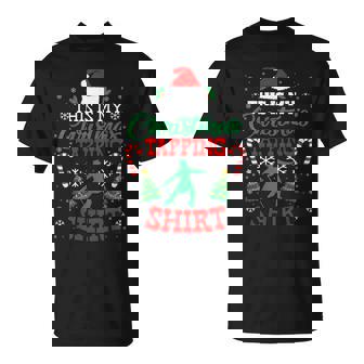 Tap Dancing Christmas Step Dancer Ballroom Ugly Xmas Sweater T-Shirt - Monsterry