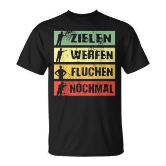 Targeted Werfen Fluchen Nomal Dart T-Shirt - Geschenkecke