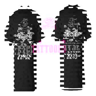 Tatoué Princesse Drôle Tatouage Artiste Tatouages Graphique T-Shirt - Cadeauxyz