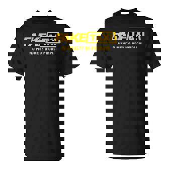 Taxi Falso – No Money No Problem – Regalo Para Taxista Camiseta unisex - Regaloses