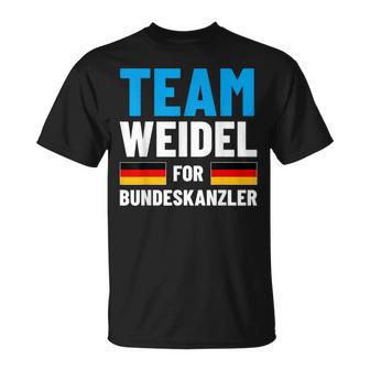 Team Alice Weidel For Bundeskanzler T-Shirt - Geschenkecke