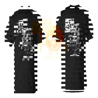 Team Coffee Coffee Bean Mascot Vegetable T-Shirt - Monsterry