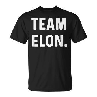 Team Elon Name T-Shirt - Geschenkecke