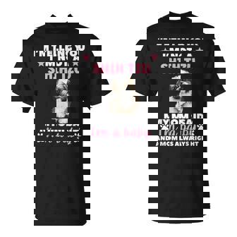 I Am Telling You Im Not A Shih Tzu My Mom Said Im A Baby T-Shirt - Monsterry
