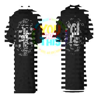 Test Day You Got This Rock The Test Teacher Testing Day T-Shirt - Monsterry