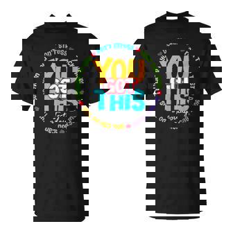 Test Day Rock The Test Teacher Testing Day You Got This T-Shirt - Thegiftio UK