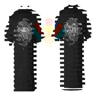 Thanksgiving Turkey Faux Sequin Women's Thanksgiving T-Shirt - Monsterry