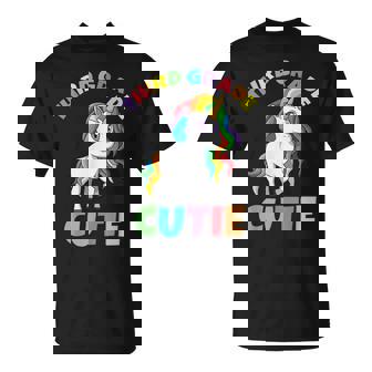 Third 3rd Grade Cutie Girls Unicorn First Day Of School T-Shirt - Monsterry