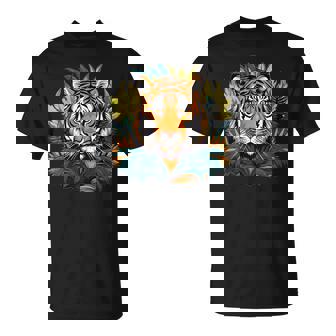 Tigre Colorido I Tigre Para Niños Camiseta unisex - Regaloses