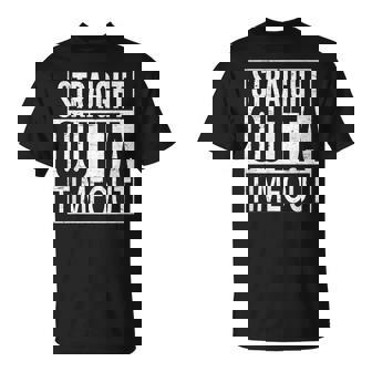 Timeout STRAIGHT OUTTA TIMEOUT Shirt T-Shirt - Monsterry