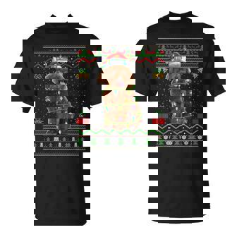 Toy Poodle Dog Lover Matching Ugly Toy Poodle Christmas T-Shirt - Monsterry
