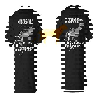 Trae Deuelta El Tilacino Tilacino Divertido Tigre De Tasmania Camiseta unisex - Regaloses