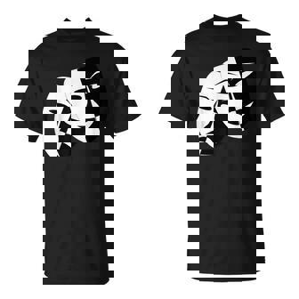 Tragedia Comedia Teatro Máscaras Drama Arte Camiseta unisex - Regaloses