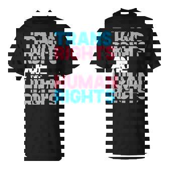 Transgender Lgbt Pride Trans Right Are Human T-Shirt - Monsterry