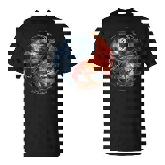 Tree Of Life Yin Yang Tank Top T-Shirt - Monsterry