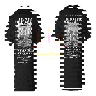 Trump Daddys Home President Donald Trump Inauguration Day T-Shirt | Mazezy