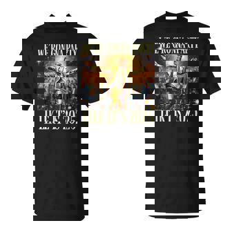 Trump Dance New Year 2025 Party Inauguration Maga Republican T-Shirt - Seseable