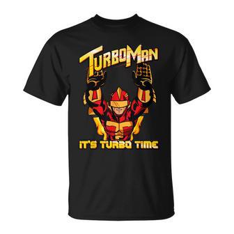 Turbo Man It's Turbo Time T-Shirt - Geschenkecke