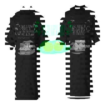 Two Peas In A Pod T Shirt Matching Couple FamilyFriend Tee T-Shirt - Monsterry