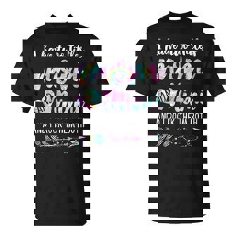 I Have Two Titles Mom And Mimi And I Rock Them Both Tie-Dye T-Shirt - Monsterry
